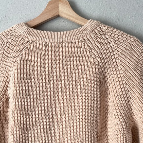 J. Crew Cotton Fisherman Sweater Size M - Picture 8 of 14
